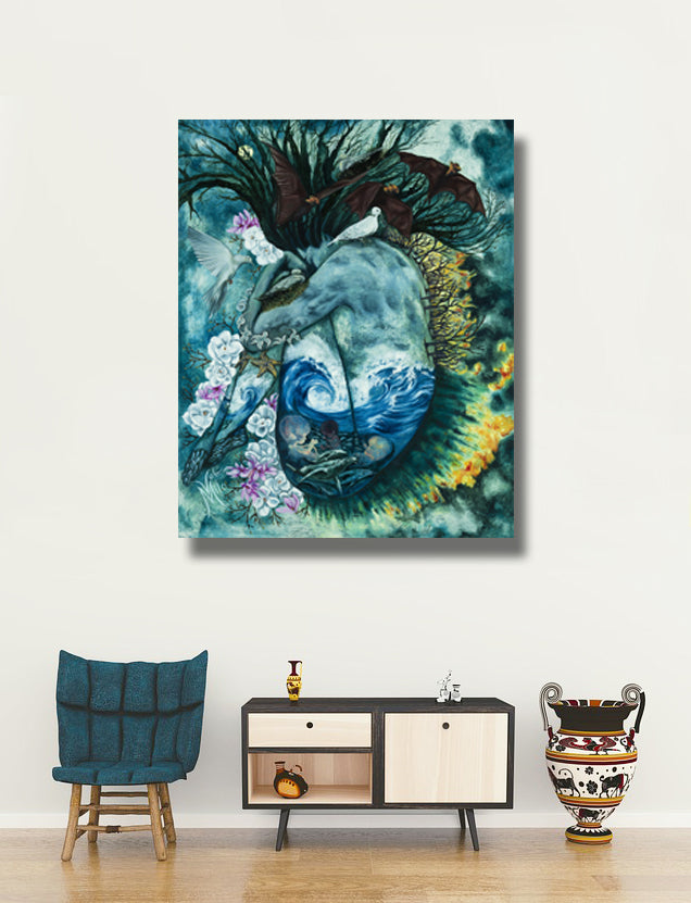 MAGNOLIA Original Oil Painting