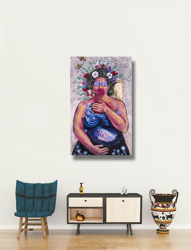 ROSE Original Oil Painting