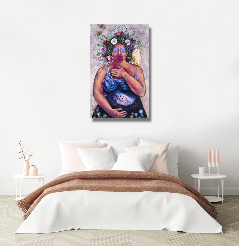 ROSE Original Oil Painting