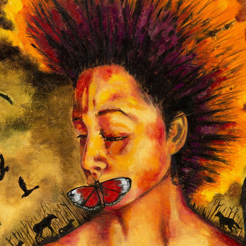 PERISH Original Oil Painting