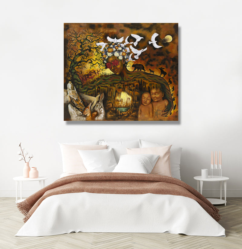 CUEVA Original Oil Painting