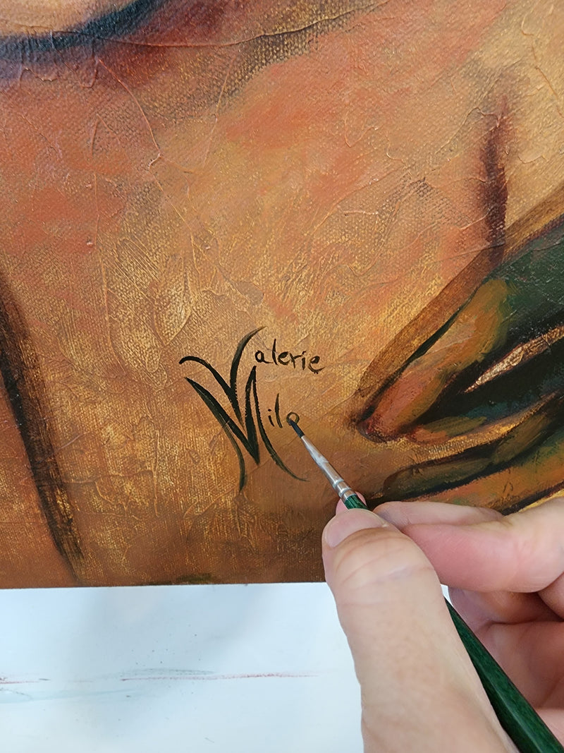 CUEVA Original Oil Painting