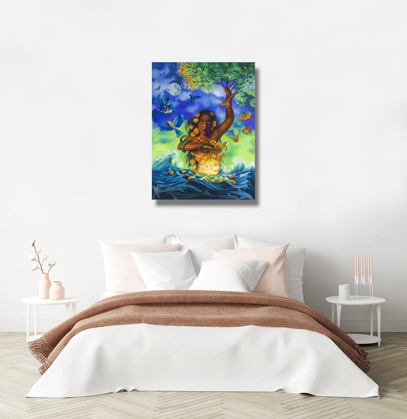 SUBINA Canvas Prints