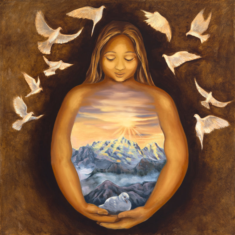 MARMOLADA Original Oil Painting