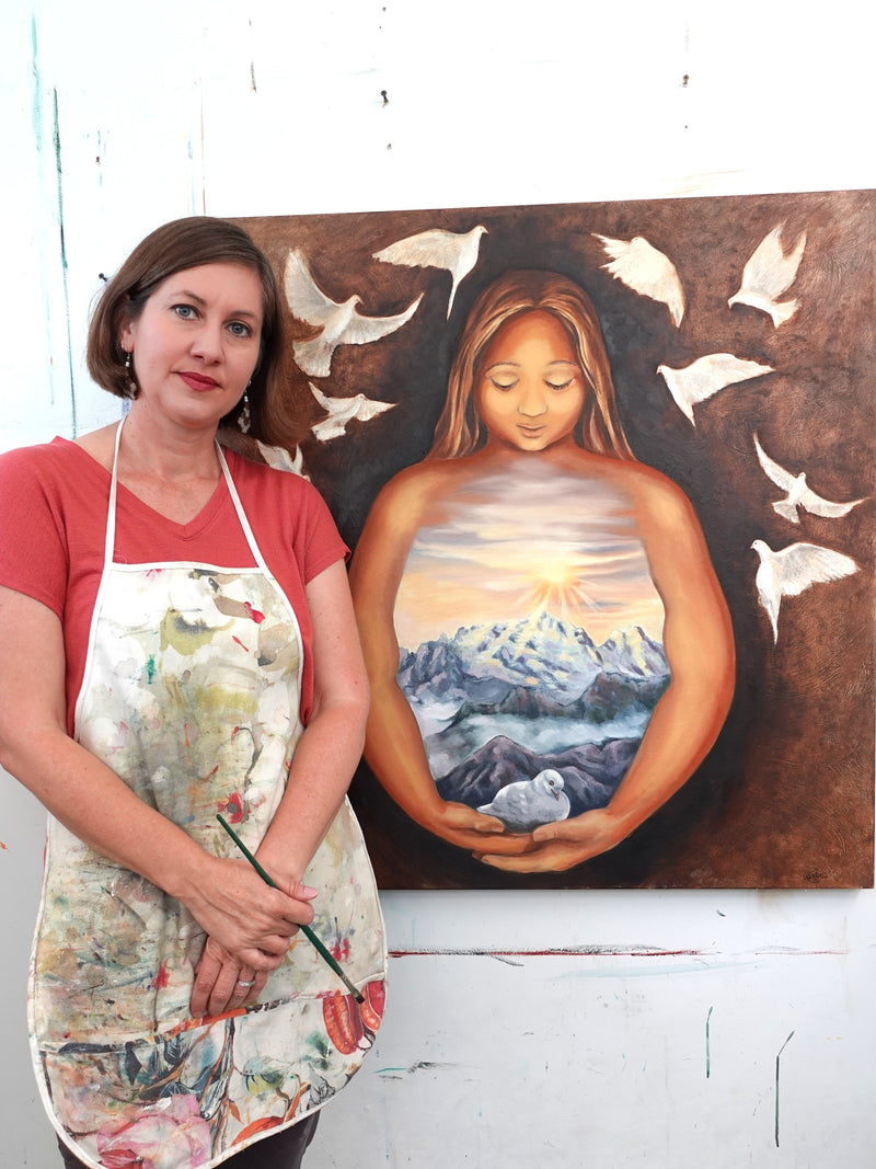 MARMOLADA Original Oil Painting
