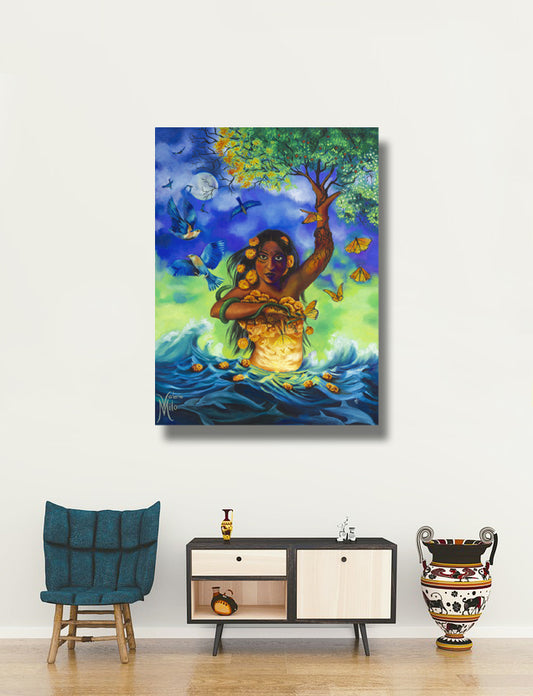 SUBINA Canvas Prints