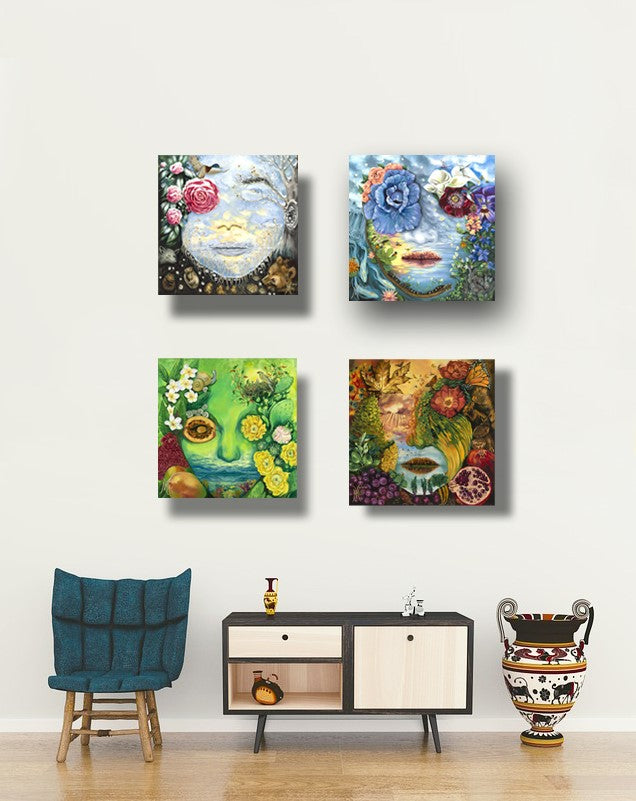 SUMMER PORTRAIT Canvas Prints