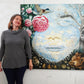 WINTER PORTRAIT Original Oil Painting