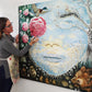 WINTER PORTRAIT Original Oil Painting