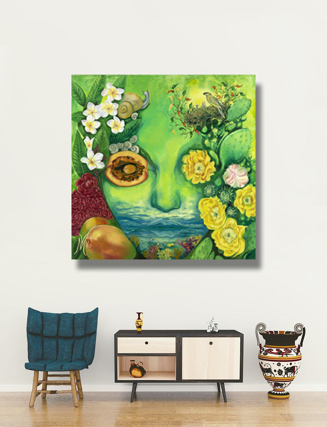 SUMMER PORTRAIT Canvas Prints