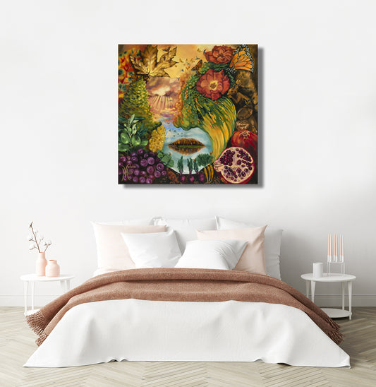 AUTUMN PORTRAIT Canvas Prints