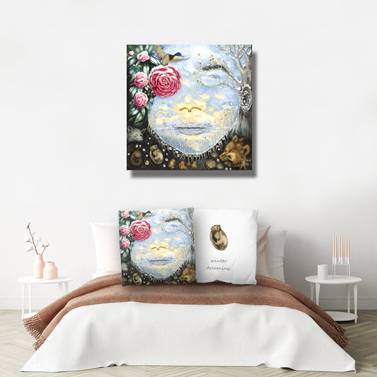 WINTER PORTRAIT Canvas Prints