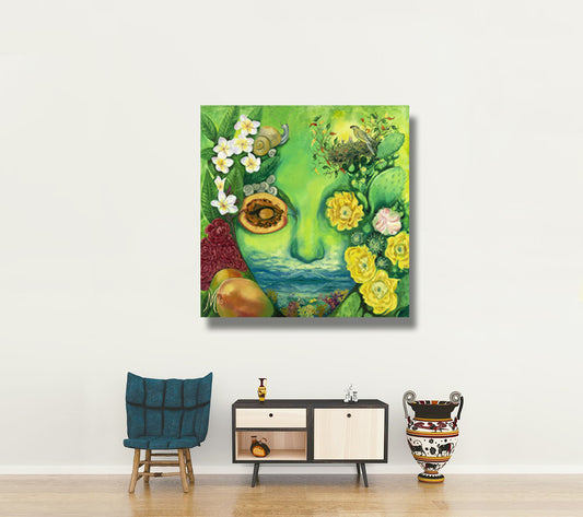 SUMMER PORTRAIT Canvas Prints