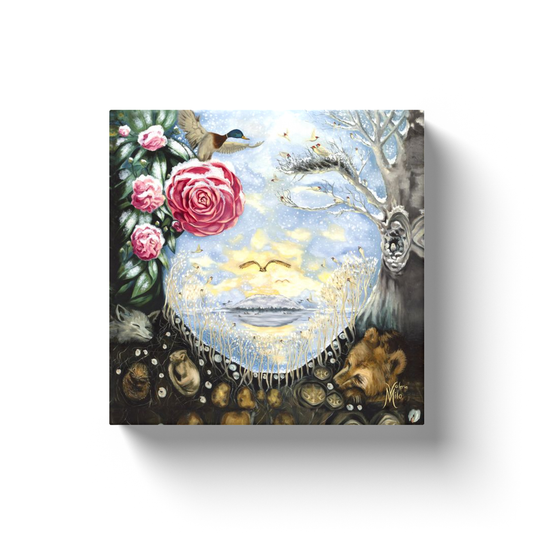 WINTER PORTRAIT Canvas Prints