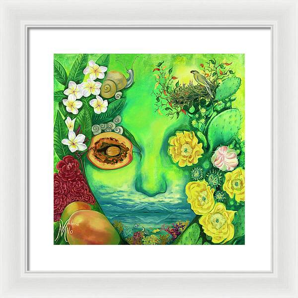 Summer Portrait - Framed Print