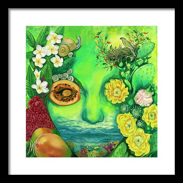 Summer Portrait - Framed Print