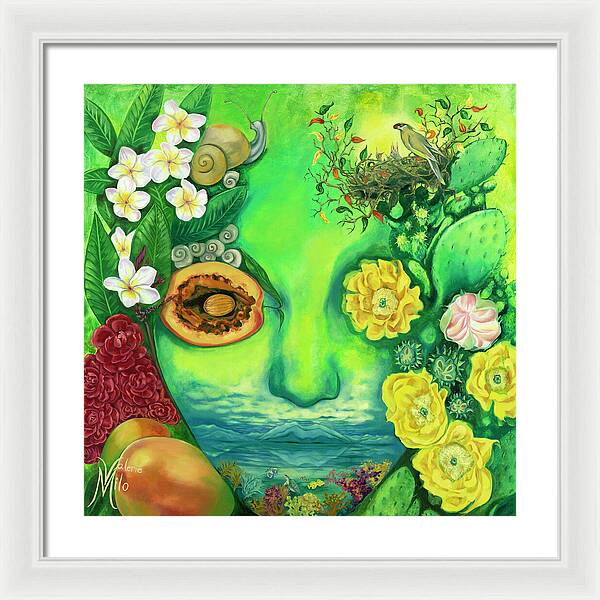 Summer Portrait - Framed Print