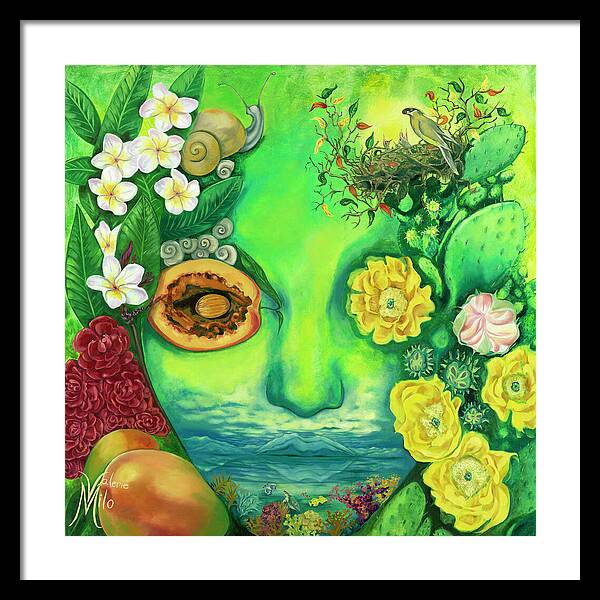 Summer Portrait - Framed Print